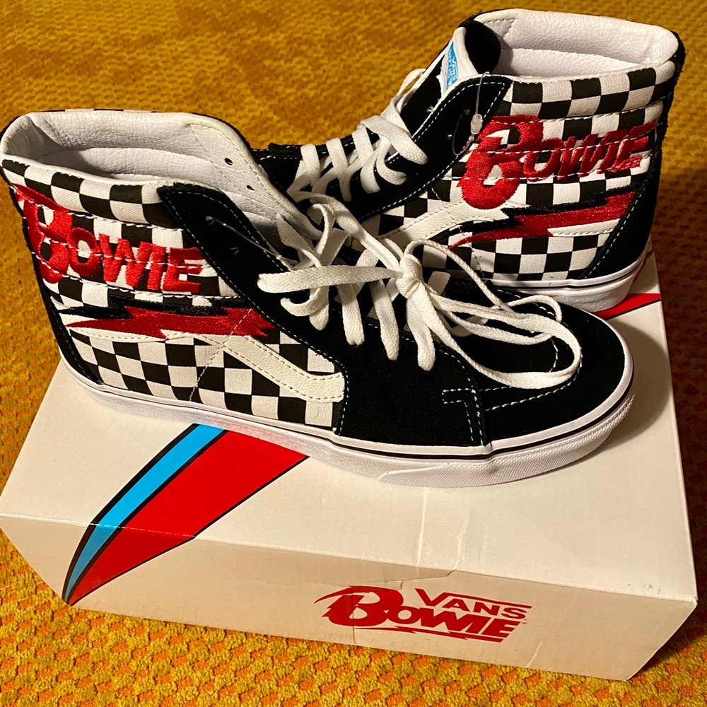 David Bowie x Vans Sk8-Hi “Diamond Dogs” 2019 Limited Edition New w/ Box